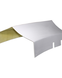 Covering 22.5deg GRP w/shoulder right f/bend 90deg curve